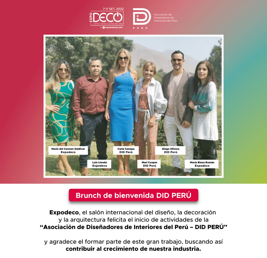 Brunch de bienvenida DID Perú